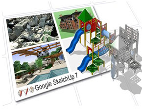 Google Released SketchUp Pro 7 With Dynamic Components, And Upgraded Free SketchUp 7