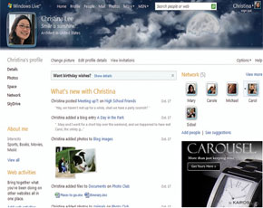 Microsoft Gives Windows Live A Facebook Style FaceLift
