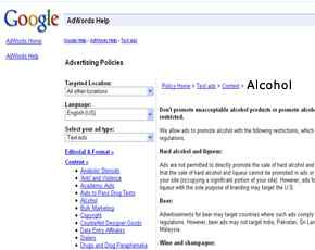 Google Allows Hard Alcohol, Liqueur For Sale On AdWords — With Amended Ads Policy