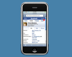 Facebook Connect Goes Mobile With iPhone Applications