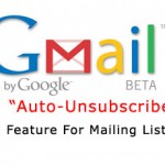 Gmail Offers “Auto-Unsubscribe” Feature For Mailing Lists