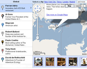 Google Launches Celebs’ Favorite Places For Maps