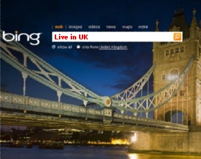 Microsoft Bing Goes Live In The UK