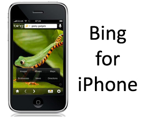Microsoft Releases Bing Search App For The iPhone