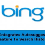 Bing Integrates Autosuggest Feature To Search History