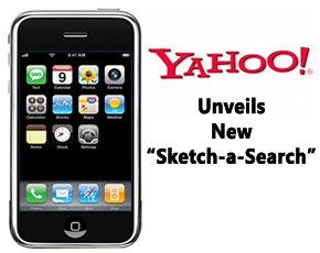 Yahoo Unveils New “Sketch-a-Search” iPhone Applications