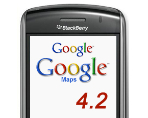 Google Maps 4.2 For BlackBerry Exhibits Biking Directions, Better Search