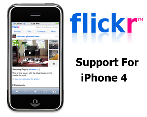 Flickr App Updates Delivers Support For iPhone 4