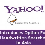 Yahoo Introduces Option For Handwritten Searches In Asia