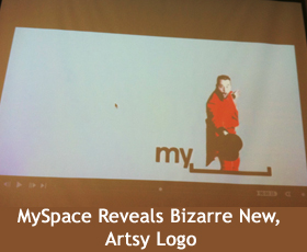 MySpace Reveals Bizarre New, Artsy Logo
