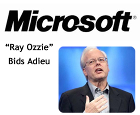 Bill Gates’ Successor At Microsoft “Ray Ozzie” Bids Adieu