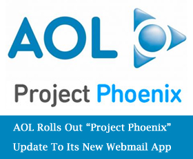 AOL Rolls Out “Project Phoenix” Update To Its New Webmail App