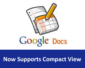 Google Docs Refreshes; Now Supports Compact View, Drag And Drop File Uploading Features