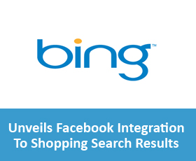 Bing Unveils Facebook Integration To Shopping Search Results
