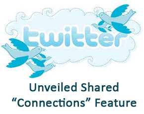 Twitter Unveiled Shared “Connections” Feature For Users