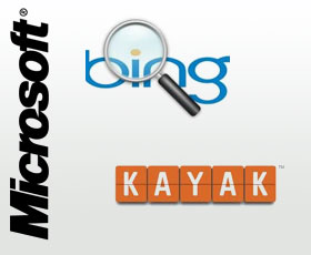 Microsoft Bing Makes Alliance With Kayak For Improved Travel Search