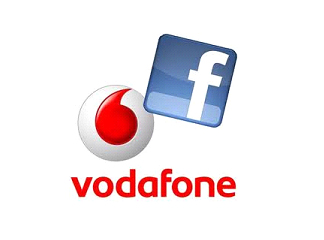 VODAFONE INTEGRATES FACEBOOK ON  COOL BLUE 555 PHONE
