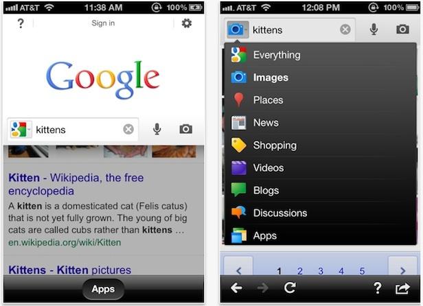 IPHONE GETS GOOGLE SEARCH UPDATE; ‘INSTANT PAGES’ ADDED