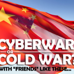 BROADCAST FOOTAGE REVEALS ASSUMED CHINESE 'CYBERATTACKS'