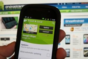 GOOGLE MAP UPDATE FOR ANDROID OS