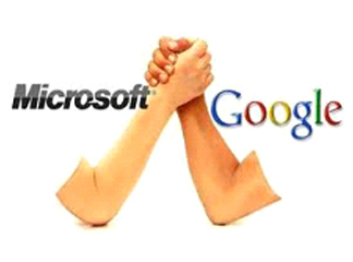 POTENT PATENTS PROPEL GOOGLE-MICROSOFT BATTLE