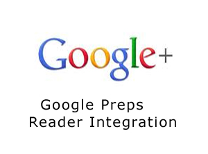 Google Preps Reader Integration With Google Plus