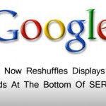 Google Now Reshuffles Displays Ads At The Bottom Of SERPs