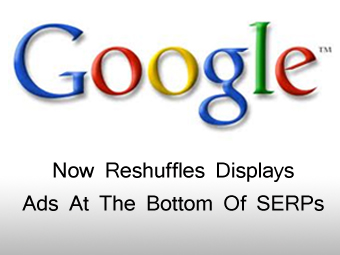 Google Now Reshuffles Displays Ads At The Bottom Of SERPs