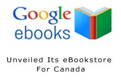 Google Unveiled Its eBookstore For Canada