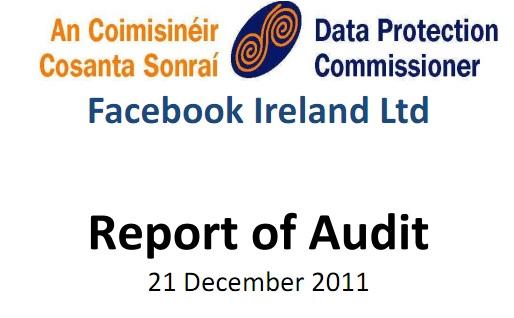 FACEBOOK SMILES PAST THE IRISH PRIVACY AUDIT