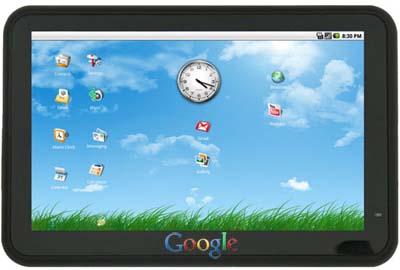 GOOGLE GOOGLING A TABLET OF ITS OWN?