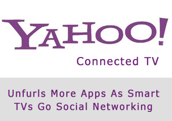 Yahoo Connected TV Unfurls More Apps As Smart TVs Go Social Networking