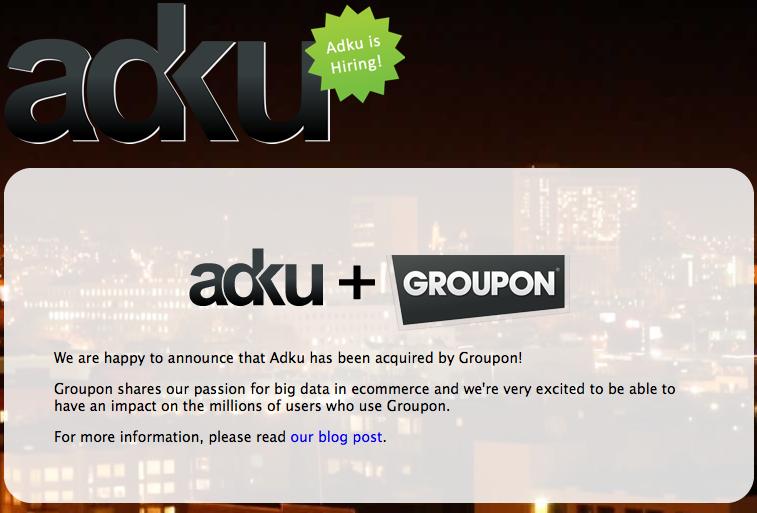 GROUPON + ADKU = BETTER VISION?