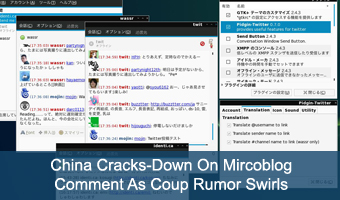 China Cracks-Down On Mircoblog Comment As Coup Rumor Swirls
