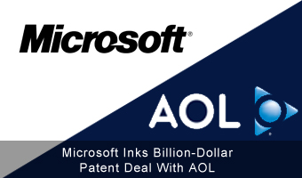 Microsoft Inks Billion-Dollar Patent Deal With AOL