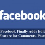 Facebook Finally Adds Edit Feature for Comments, Posts