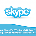 Latest Skype For Windows 5.11 Beta Allows Signing In With Microsoft, Facebook Accounts