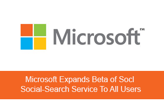 Microsoft Expands Beta of Socl Social-Search Service To All Users