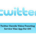 Twitter Unveils Video-Tweeting Service Vine App For iOS