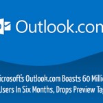 Microsoft's Outlook.com Boasts 60 Million Users In Six Months, Drops Preview Tag