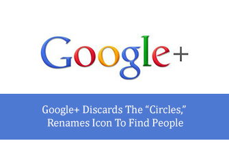 Google+ Discards The “Circles,” Renames Icon To Find People