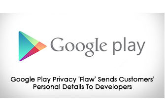 Google Play Privacy ‘Flaw’ Sends Customers’ Personal Details To Developers